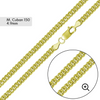 Gold Plated Cuban Link Chain - 4.9mm
